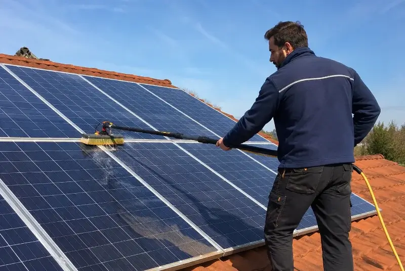 Nettoyage et entretien de panneaux solaires à Avesnelles